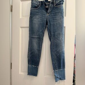 Pilcro high rise skinny ankle jeans size 26
